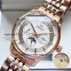 Best replica Omega De Ville white dial rose gold case automatic mechanical watch 40mm (4)_th.jpg